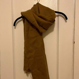 J. Crew Scarf Brown Accessories Fringe